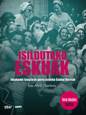cover image of Isildutako eskuak